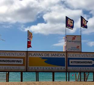 Bei Costa Calma / Windsurfing 