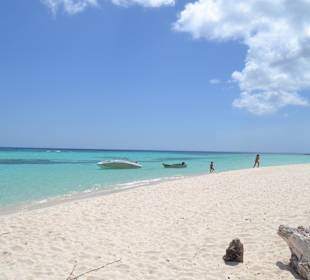 Traumstrand auf Saona