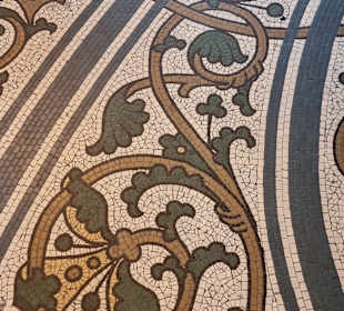 Fußbodenmosaik