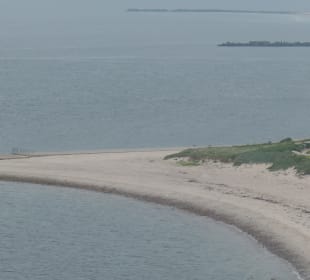 Helgoland: Blick vom Oberland zum Nordstrand