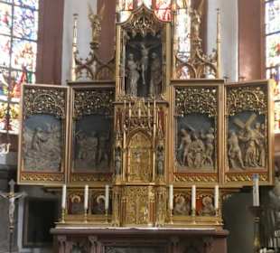 Die katholische Michaelskirche in Lohr 