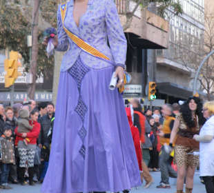 Karnavalsumzug Barcelona 14.02.2015