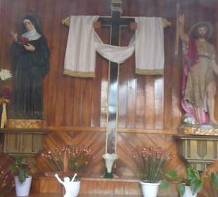 Blick in die kleine Ermita in Punta Brava