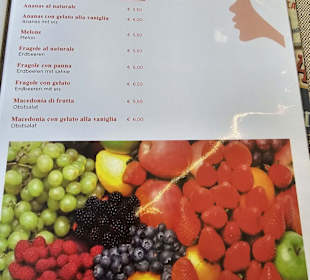 Speisekarte Stand: 05/2024
