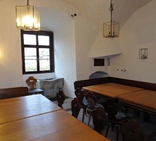 In der Küche des Wasserschlosses Mitwitz