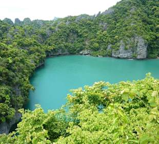 Großer blau-grüner See!
