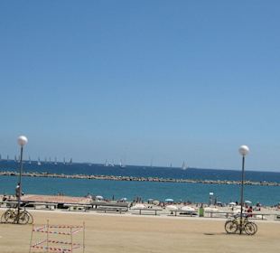 La spiaggia di Barcellona
