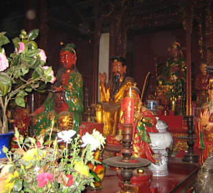 Das Innere des Tempels