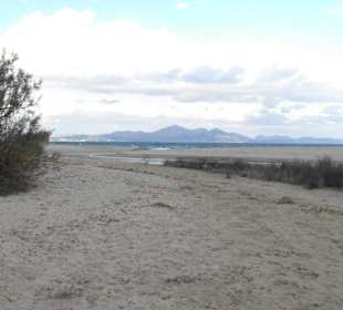 Langer Strand an der Nordseite