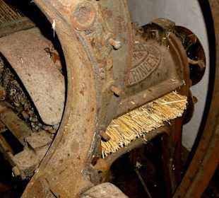 Strohsschneider im Museum