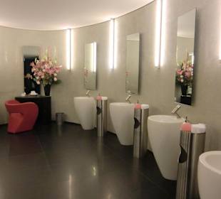 Toilette echt schön 