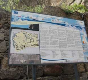 Kloster Geghard - Hinweisschild