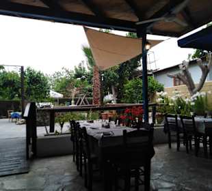 Restaurantbereich außen