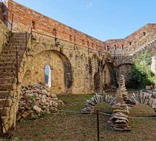 In der zweiten Ebene des Fort Liberia