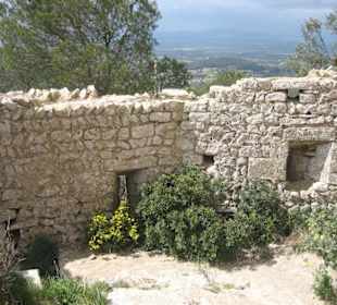 Castell de Santueri - nach dem Aufstieg