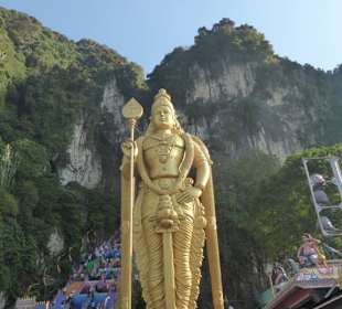 Batu Caves nb. 272-stufiger Treppe