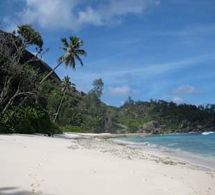 Anse Lascars, Schnorchelbucht, wenn keine Ebbe