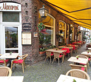 Außenansicht des Restaurant Macaroni