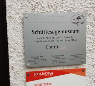Schüttesäge-Museum