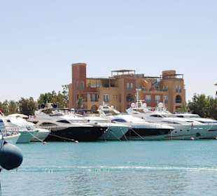 Der Hafen von El Gouna