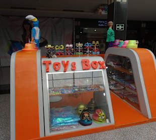 In der Mall unterwegs