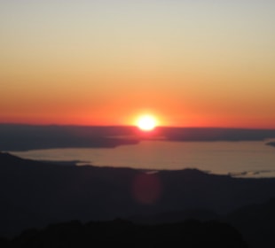 Tolle Sicht - Sonnenuntergang