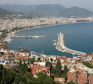 Alanya Ausblick von der Burg