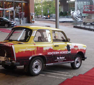 Schön lackierter Trabbi