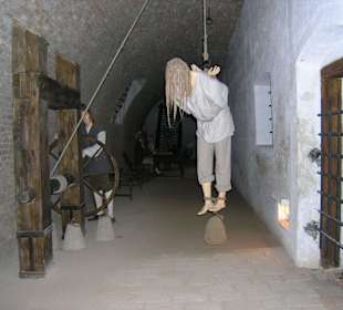 Blick in den Folterraum