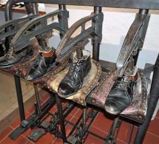 In den historischen Werkstätten des Museums