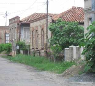 Seitenstraße mit alten Häusern