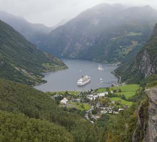 Fotoplattform II - Ansichten von Geiranger 