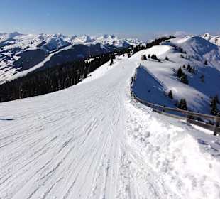 Pistenverbindung von Leogang nach Saalbach