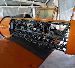 Innenleben eines Flugzeugs