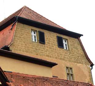 Der Giebelbau vom Schloß