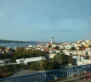 Blick zur Altstadt von Crikvenica
