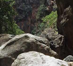 Sarakinas Canyon Kreta Südküste bei Mirtos