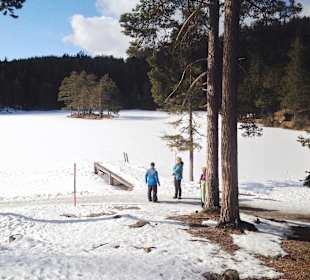 Spazieren am Möserer See