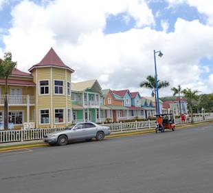 Blick auf das Einkaufs Zentrum