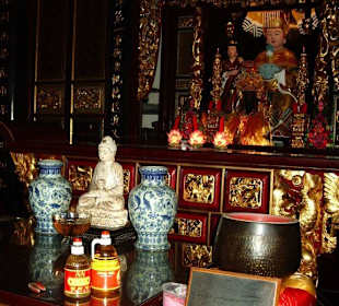 Im Inneren des Tempels