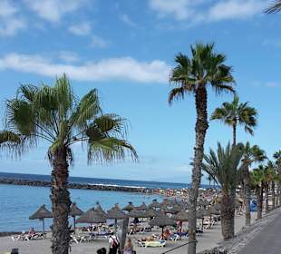 Strandpromenade bei Las Americas
