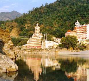 Rishikesh Indien am Ganges