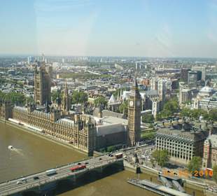 Blick vom London Eye
