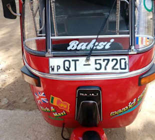 Mein Tuc Tuc für Besorgungsfahrten