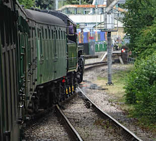 Unter Dampf von Alresford nach Alton