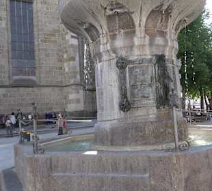 Kriegerbrunnen am Marktplatz