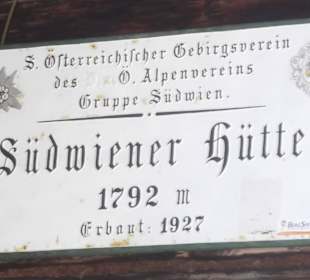 Die Südwiener Hütte bei Obertauern