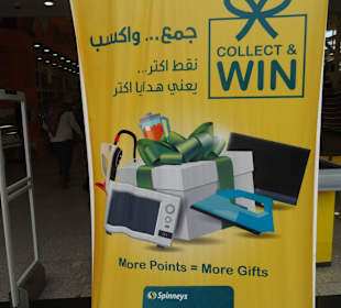 Supermarkt in der Senzo Mall