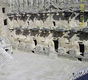 Aspendos - Bühne des Amphitheaters