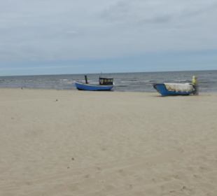 Am Strand von Heringsdorf